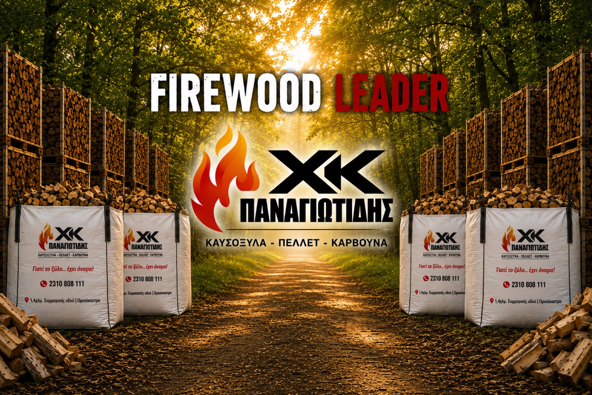 Firewood Leader - Καυσόξυλα Παναγιωτίδη